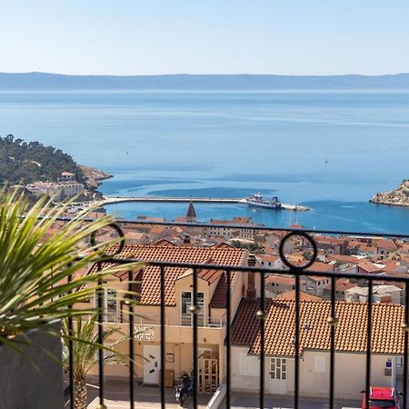 Villa Smaragd - Lapis - Luxury Apartment With Shared Pool Makarska Exterior foto