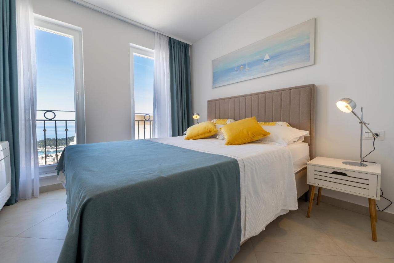 Villa Smaragd - Lapis - Luxury Apartment With Shared Pool Makarska Exterior foto