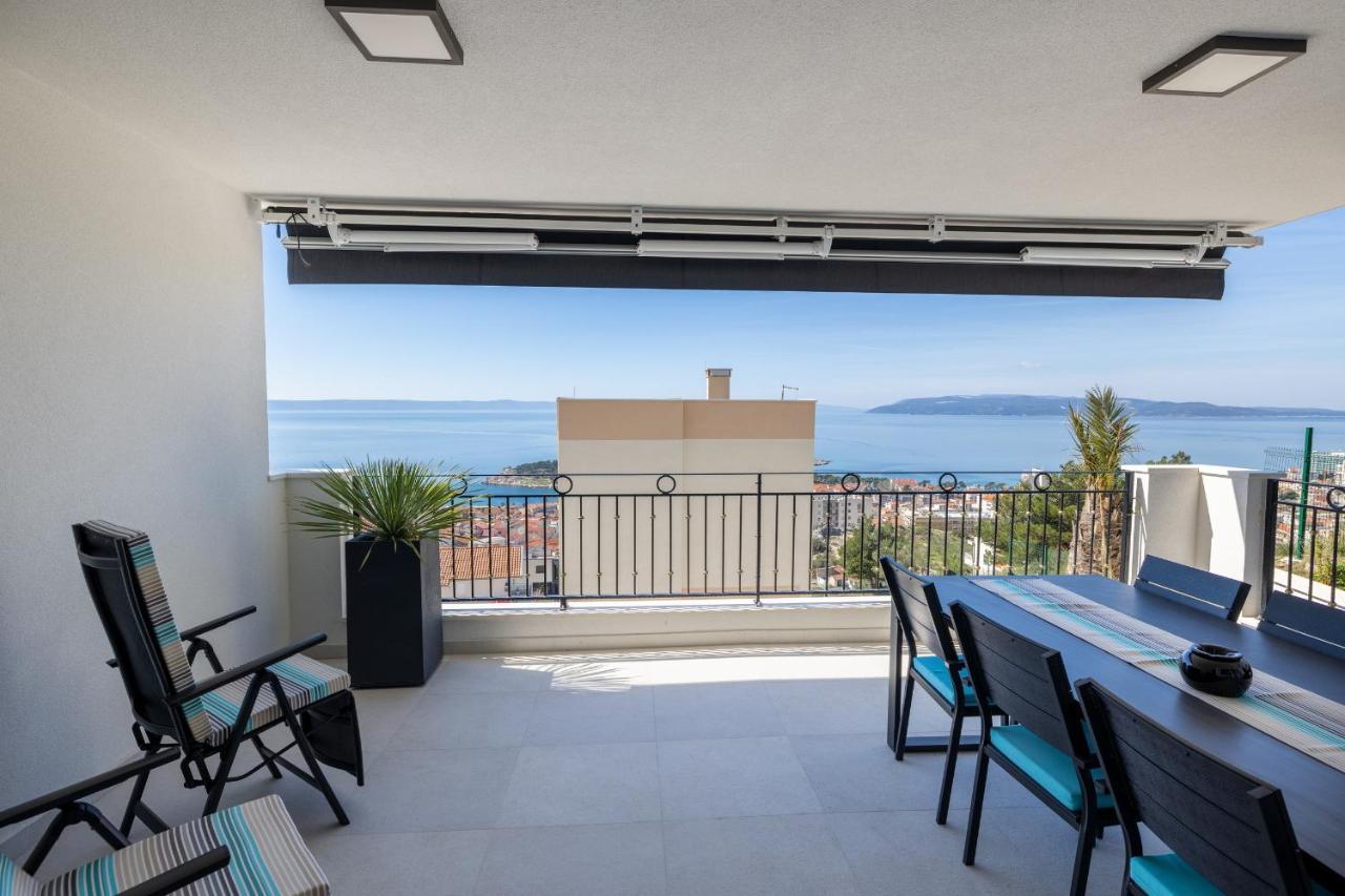 Villa Smaragd - Lapis - Luxury Apartment With Shared Pool Makarska Exterior foto