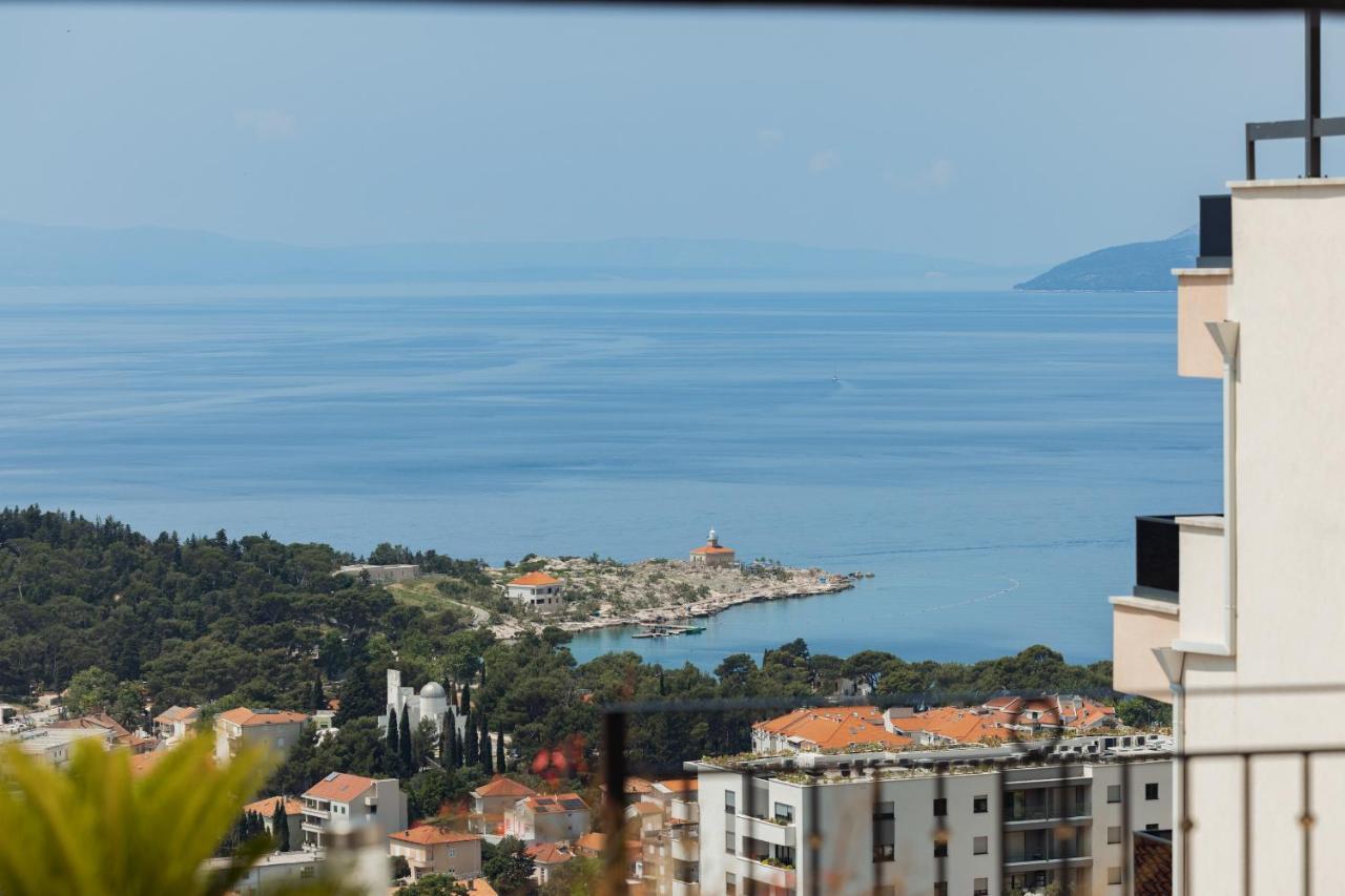Villa Smaragd - Lapis - Luxury Apartment With Shared Pool Makarska Exterior foto