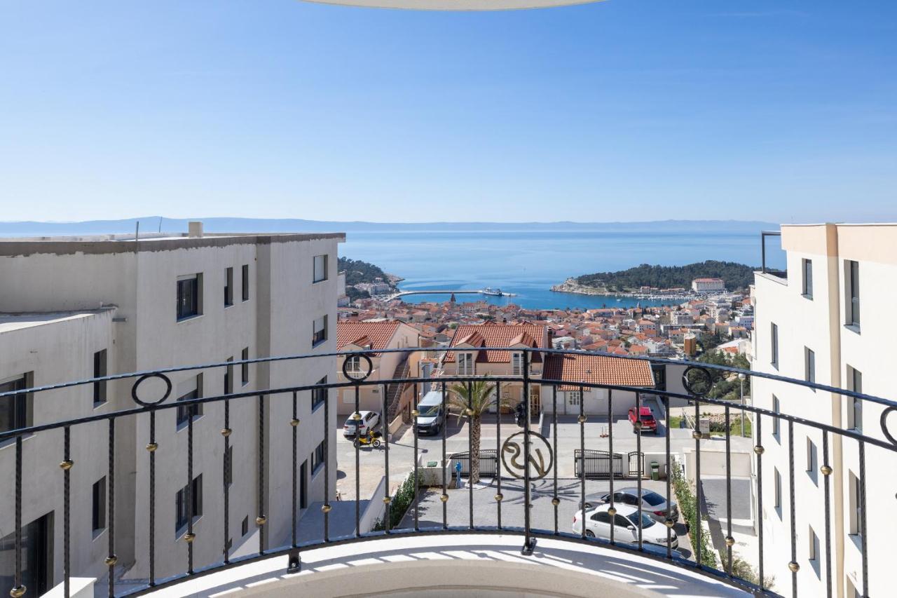 Villa Smaragd - Lapis - Luxury Apartment With Shared Pool Makarska Exterior foto