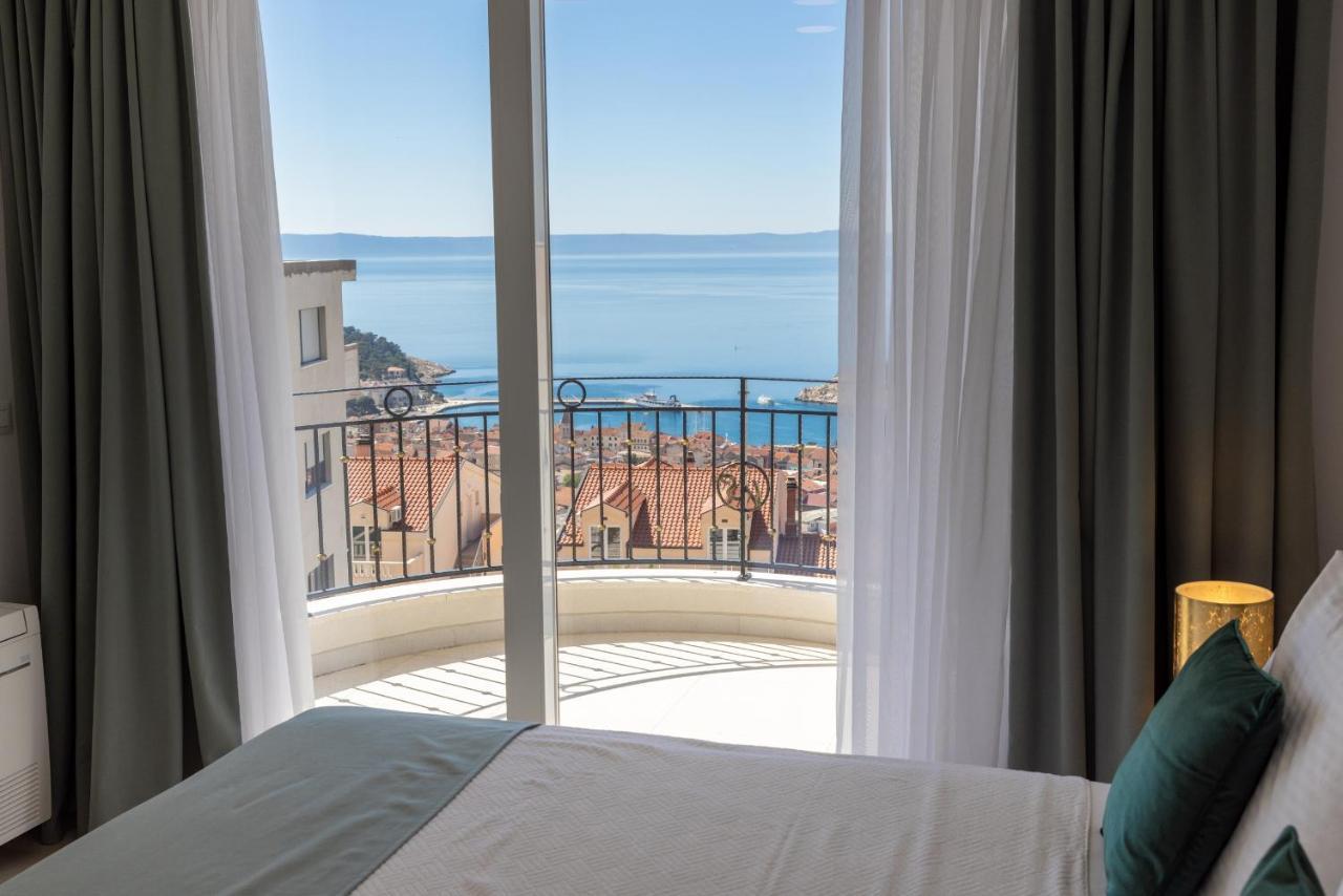 Villa Smaragd - Lapis - Luxury Apartment With Shared Pool Makarska Exterior foto