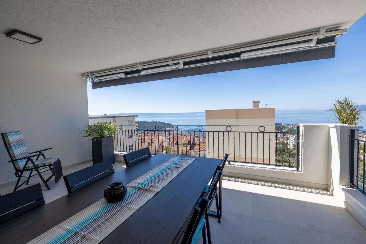 Villa Smaragd - Lapis - Luxury Apartment With Shared Pool Makarska Exterior foto